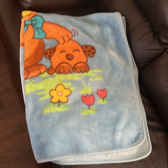 Vintage Rare Honey Bear Plush Blanket - Picture 13 of 16